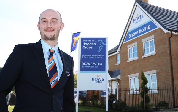 High-flyer Alastair lands Didcot housebuilder job after buying one of their homes